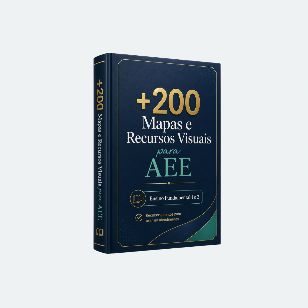 +200 Mapas e Recursos Visuais para AEE Plano Básico